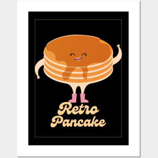 Retro Pancake Posters and Art